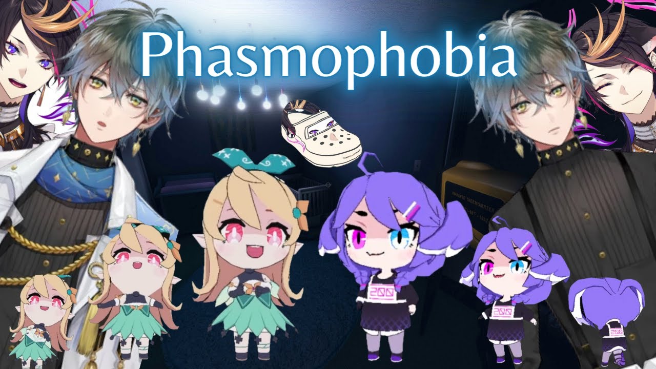 𝗦𝗲𝗹𝗲𝗻 & 𝗣𝗼𝗺𝘂 𝘁𝗿𝗶𝗲𝘀 𝗩𝗥 𝗣𝗵𝗮𝘀𝗺𝗼𝗽𝗵𝗼𝗯𝗶𝗮 👻【NIJISANJI EN | Selen Tatsuki】