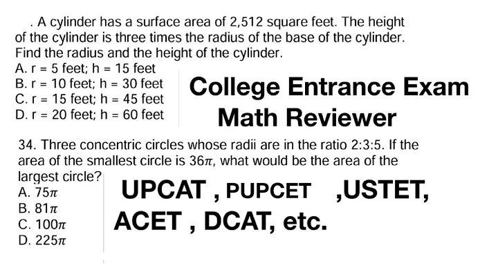 College Entrance Exam Math Reviewer Part 1 (UPCAT, PUPCET, USTET, ACET, DCAT, etc.) - DayDayNews