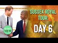 Harry&#39;s last day in Angola - Sussex Royal Tour - Day 6