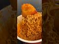 Mì cay Samyang cùng tôm chiên xù Samyang Spicy Noodles with Fried Shrimp #shorts
