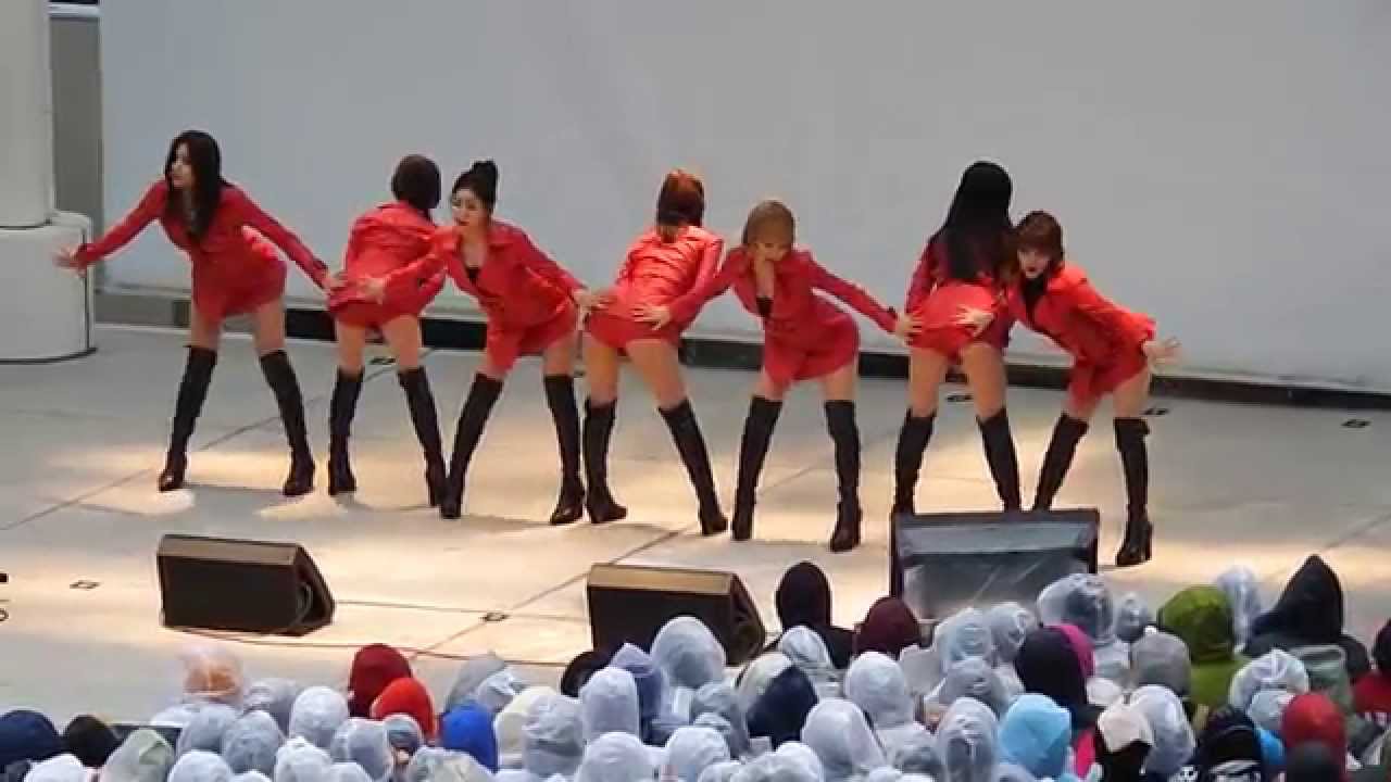 150301 AOA - Miniskirt(Japanese ver.) 에이오에이 - 짧은 치마 @LAZONA KAWASAKI PLAZA