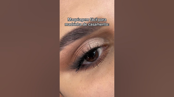 Maquiagem fácil para madrinha de casamento!