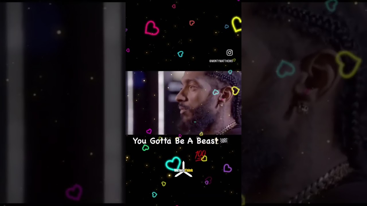 You gotta be a beast 