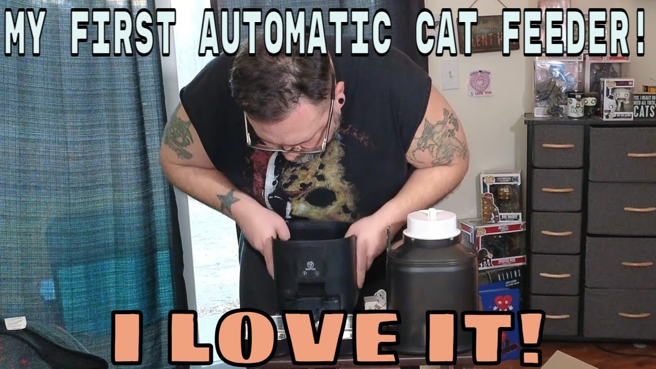 PAPIFEED Automatic Cat Feeders for 2 Cats! How to Install and use ...