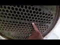 Water cooled Icerink chiller condensor descaling 