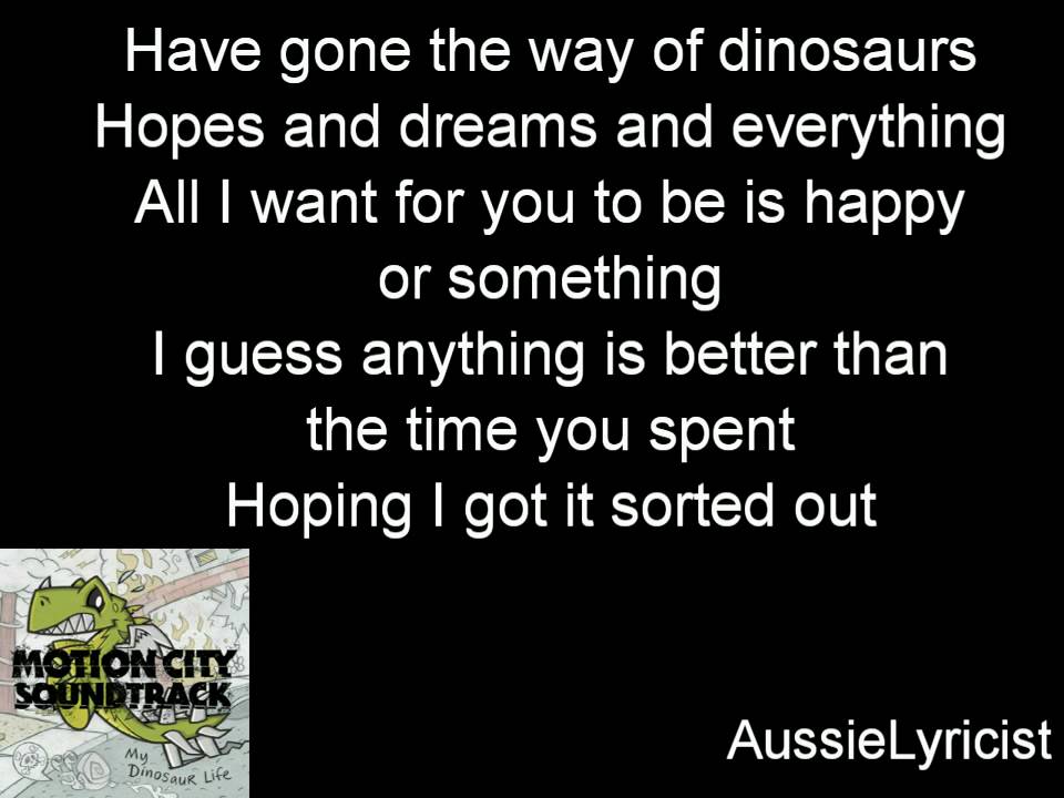 Motion City Soundtrack Her Words Destroyed My + Lyrics YouTube