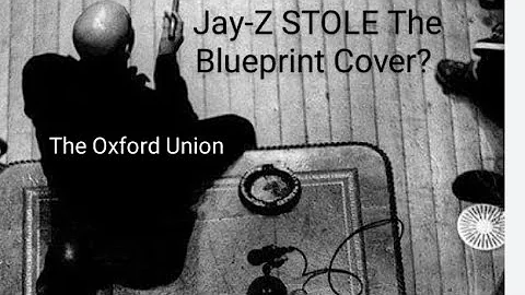 Jay-Z Blueprint Album Cover Was This Man's Picture At The Oxford Union Speaking To The Parlament NEW