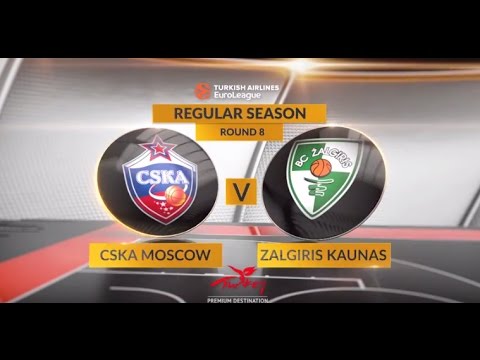 Highlights: CSKA Moscow-Zalgiris Kaunas