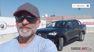 TUNISIE AUTO 2021 : NOUVEAU PICK UP GREAT WALL POER 4WD 2.0L 163 CH DE ATLAS AUTO HAVAL TUNISIE