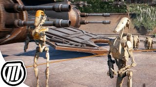 Star Wars Battlefront 2: CLONE WARS | DROID ARMY GAMEPLAY - AAT, MTT, Vulture, B2 Super Battle Droid