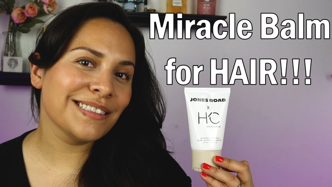 Jones Road Beauty Universal Hair Balm JRB x Herve Miracle Balm for
