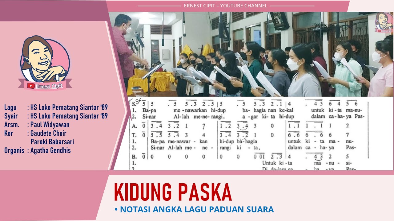 Lagu Paskah Meriah Gaya Batak Kidung Paska Madah Bakti 737