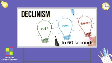 Declinism: Psychology Concepts in 60 seconds | Tanvee Maheshwari - FTEM