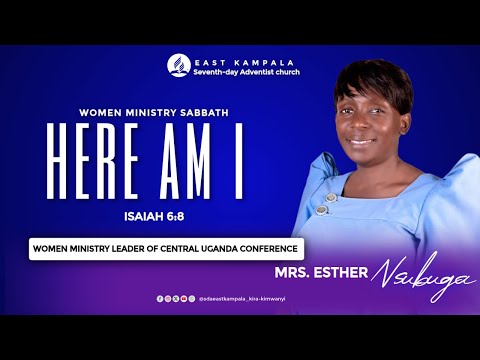🔴LIVE! HERE AM I by Mrs. Esther Nsubuga | EKC WOMEN MINISTRY SABBATH | 20th June, 2026