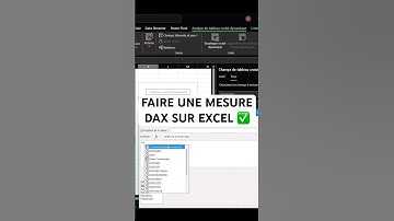 Faire une mesure dax dans excel #data #excel #exceltips #finance #astuce #comptabilité #exceltricks