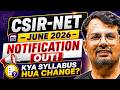 CSIR NET June 2026 Notification Out | Exam Date, Eligibility & Full Details by GP Sir