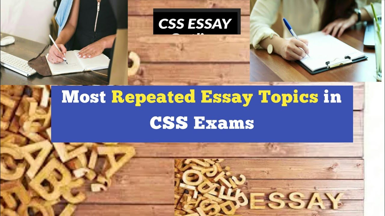 essay topics css