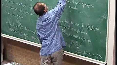 Prof. Benoit Fresse | The rational homotopy theory of spaces (mini-course)