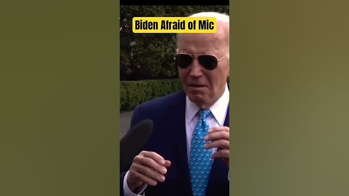 Biden Defends Self From Aggressive Mic #shorts