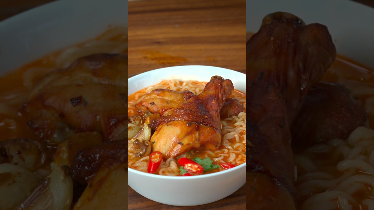 Noodles Battle with my son #shorts #cooking  #MEP #711MEP #รีวิวเซเว่น #kfood