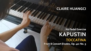 Nikolai Kapustin - Toccatina - 8 Concert Etudes, Op. 40: No.3 NO PEDAL EXERCISE