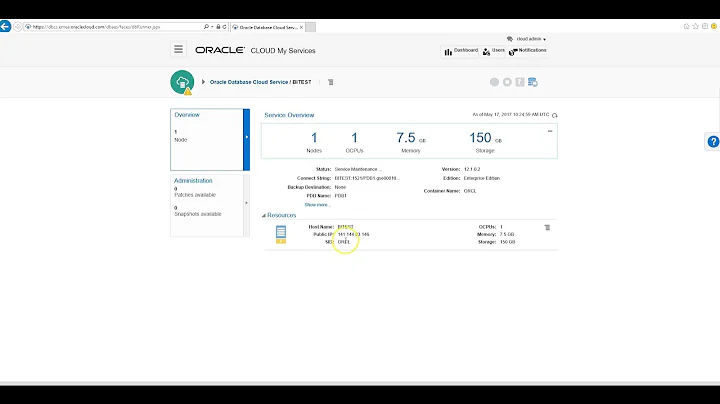 2 Oracle Database Cloud Service Creating SSH Keys