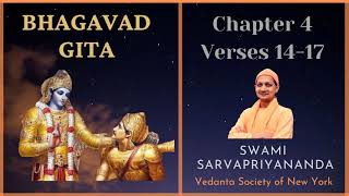 48. Bhagavad Gita I Chapter 4 Verses 14-17 I Swami Sarvapriyananda screenshot 3
