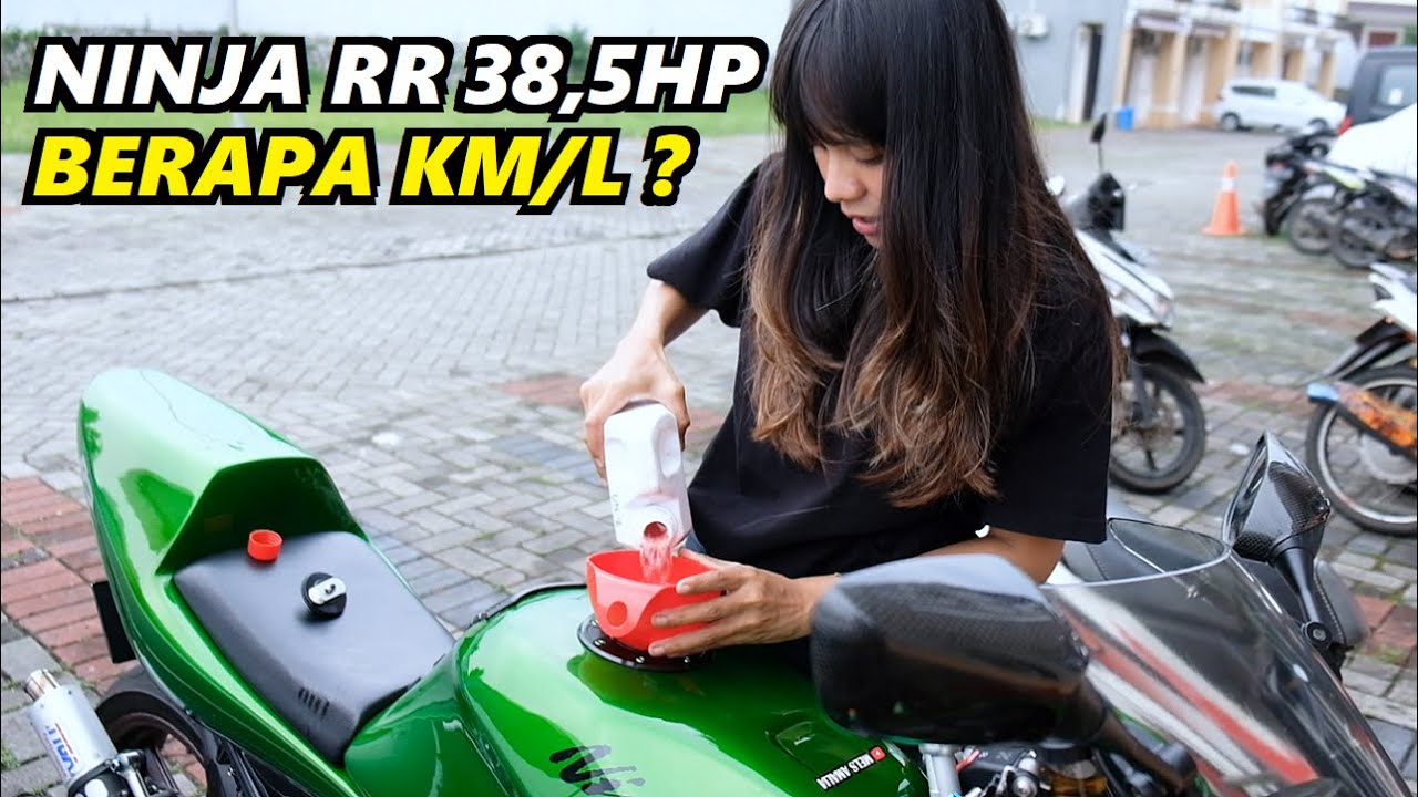 HASIL TES BBM Ninja RR 38 5 HP SATU LITER NEMBUS BERAPA KILOMETER