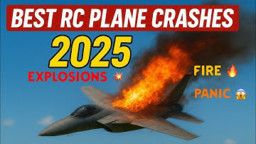Best RC Plane Explosions & Crashes on YouTube 2025! 💥