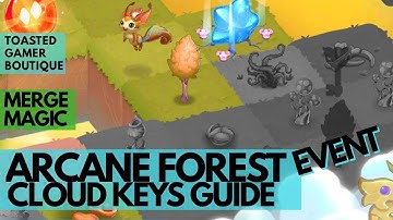 Merge Magic Arcane Forest Event • Cloud Keys Guide  ☆☆☆