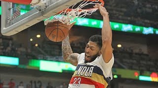 Anthony Davis Shammgod To Dunk! 36 Pts vs Grizzlies! 2018-19 NBA Season