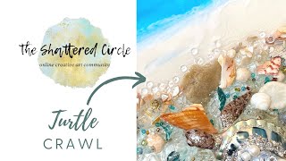 Turtle Crawl (Glass & Resin DIY Art Tutorial)