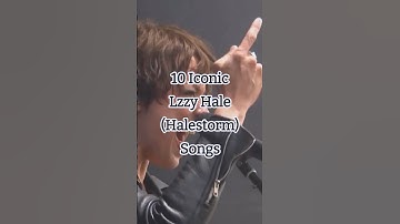 10 Iconic Lzzy Hale (Halestorm) Songs🤘 #rock #lzzyhale #halestorm #shorts
