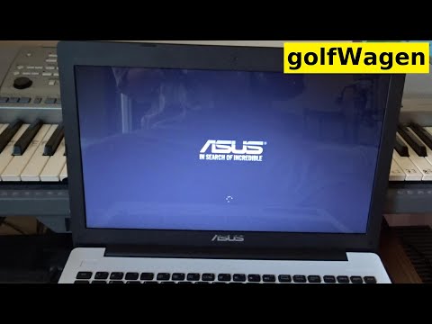 How to reset frozen Asus laptop (for my Godfather)