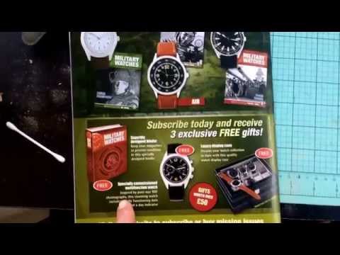 EAGLEMOSS MILITARY WATCH COLLECTION SPECIAL EDITION A HISTORY OF MILITARY DIVING(AUSTRALIAN RELEASE)