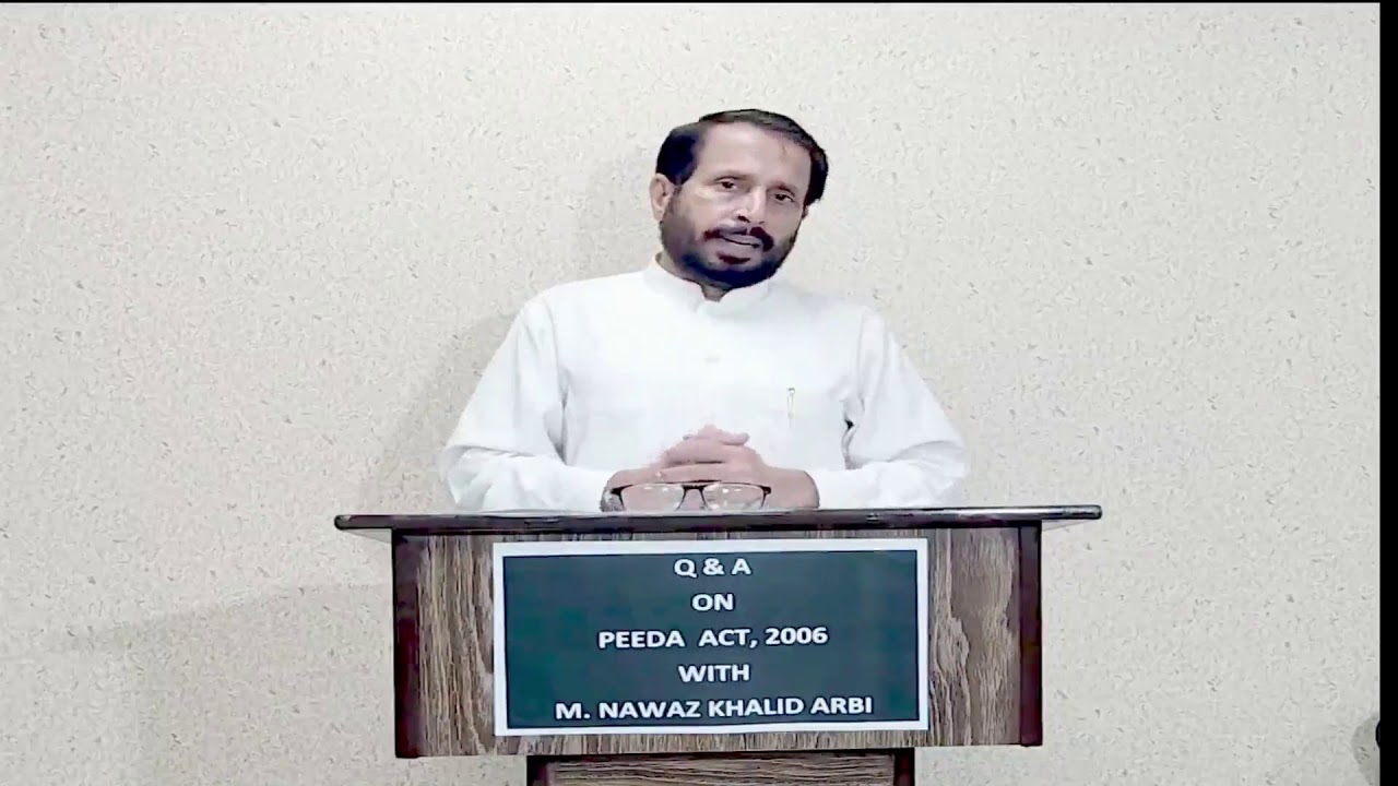 QUESTIONS AND ANSWERS ON PEEDA, ACT, 2006,  PART 1