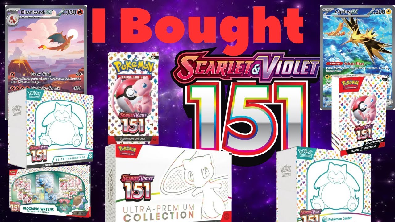 I Invested $10,000 in Pokémon Scarlet & Violet 151 | Here’s Why