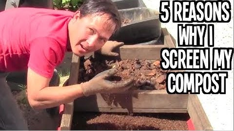 5 Reasons Why I Screen My Compost with a Sifter