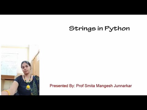String In Python