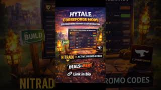 🎮✨ Hytale CurseForge Mods: Streamline Your Server Customization #shorts #nitrado