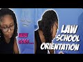 LAW SCHOOL ORIENTATION VLOG | Law School Vlog #1