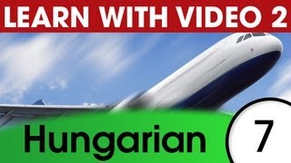 ⁣Learn Hungarian Vocabulary with Pictures and Video - Getting Around Using Hungarian