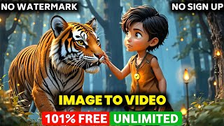 IMAGE TO VIDEO AI 101% FREE UNLIMITED | Image to video ai free| image ko video me convert kaise kare