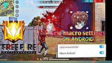How to Use Macro Setting In Free fire mobile || 1 Click = Crouch + Gloo + Sprint + One tap headshot