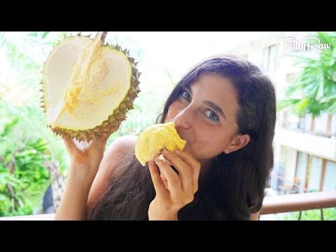 Como escolher e comer durião maduro! VLOG BALI – DIA 3