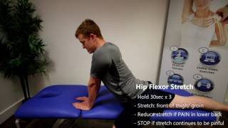 Hip Flexor Stretch (prone)