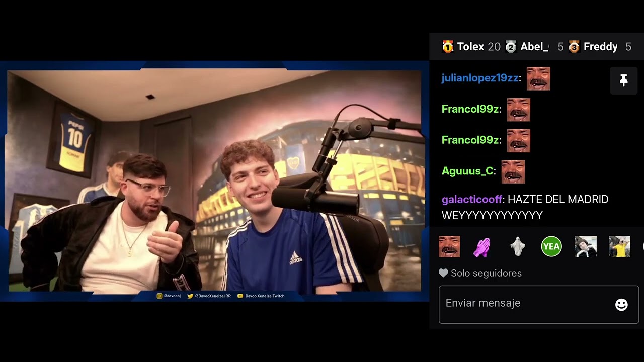 Davo Xeneize y la Cobra en su nueva casa charla completa - YouTube