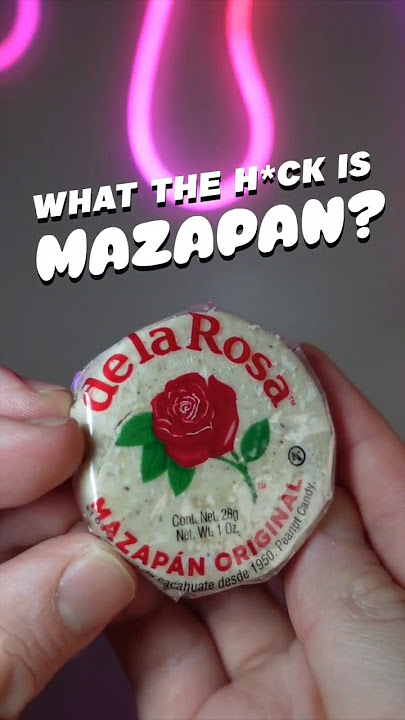What is Mazapan? #shorts #mexicanfood