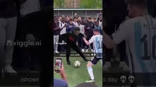 Storfix met une tempête à Messi #humour #meme #memes