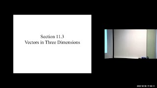 Calculus 3D  Lesson - Vectors in 3D and Dot Product